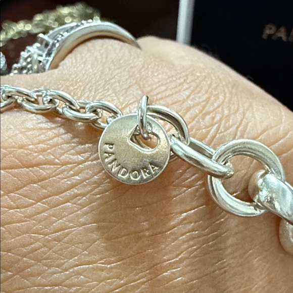 Pandora Silver Chain Bracelet - Picture 2 of 5